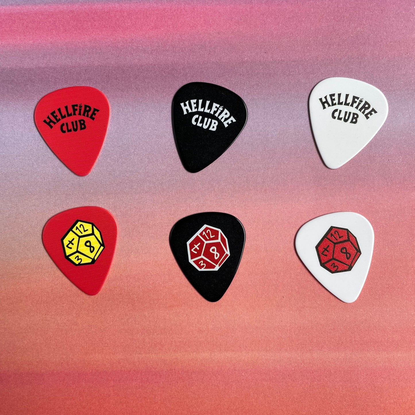Hellfire club D12 - Guitar pick (Limited edition) - Pinlord.com