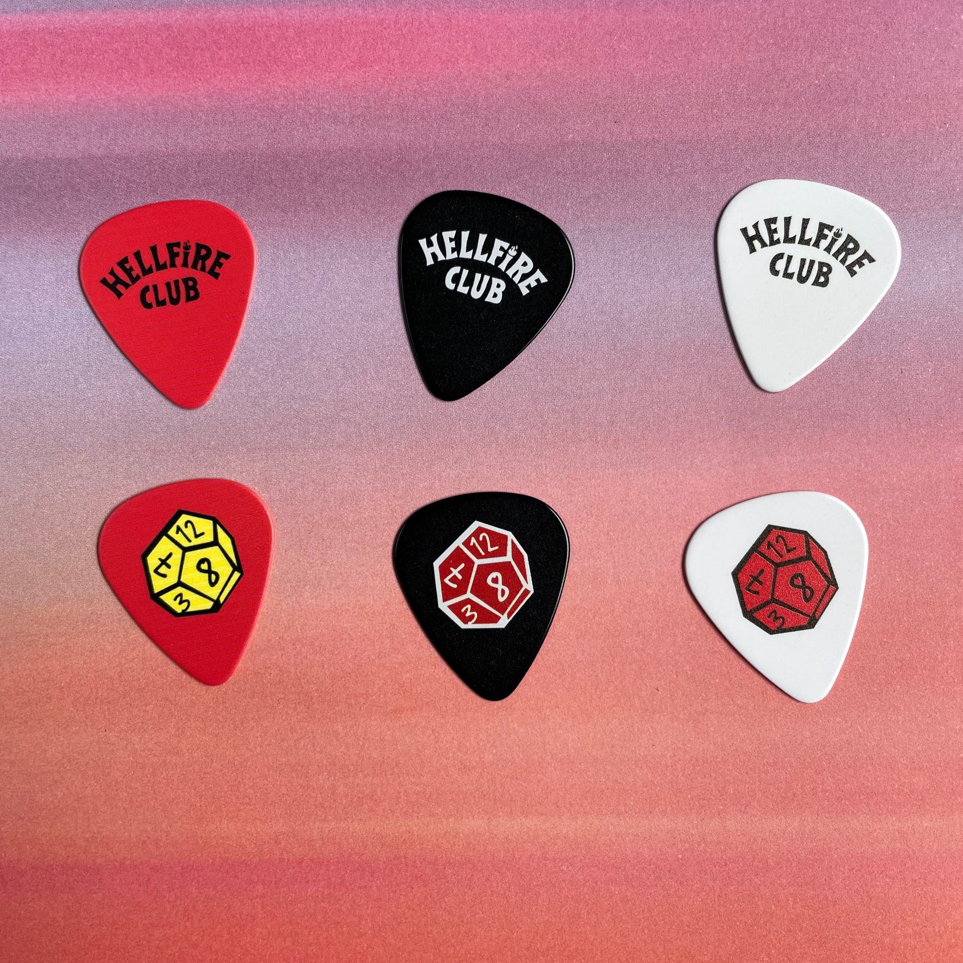 Hellfire club D12 - Guitar pick (Limited edition) - Pinlord.com