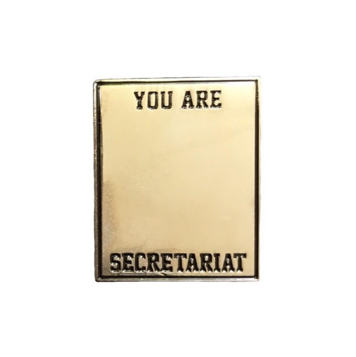 You are secreatariat enamel pin bojack horseman